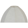 Meridian Furniture Lumaire Off White Stretch Fabric Table Lamp