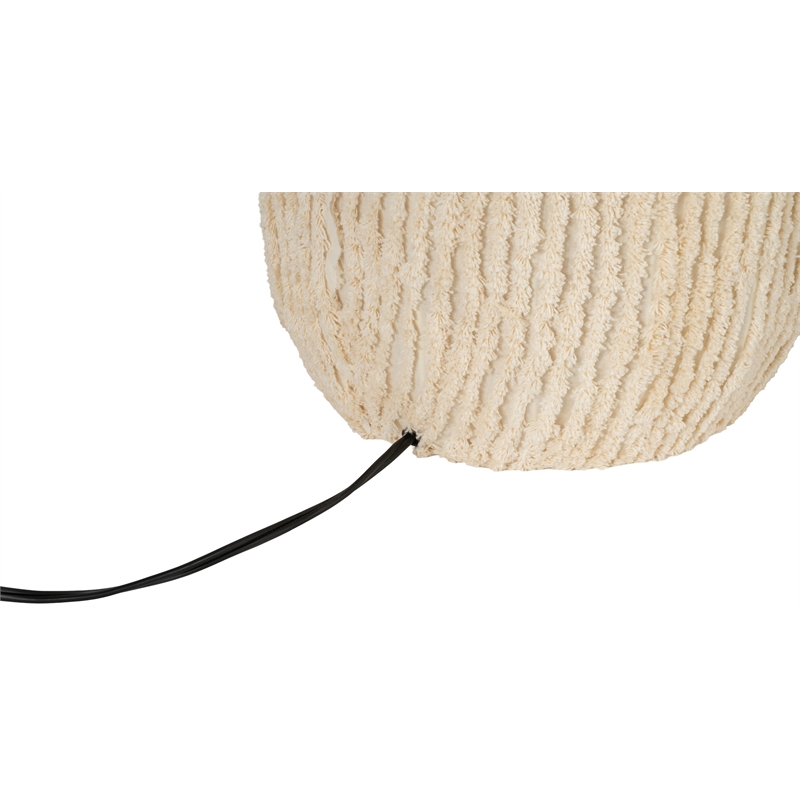Meridian Furniture Aurello Beige Fabric Table Lamp