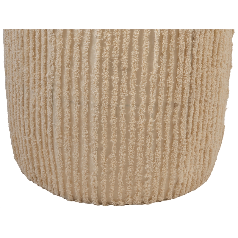 Meridian Furniture Aurello Beige Fabric Floor Lamp