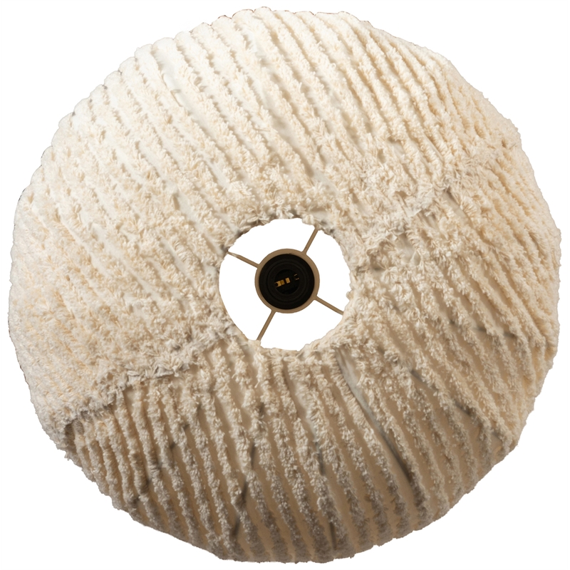Meridian Furniture Aurello Beige Fabric Floor Lamp