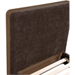 Meridian Furniture Dalton Brown Fabric Upholstered Twin Bed
