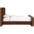Meridian Furniture Dalton Burgundy Fabric Upholstered Full Bed
