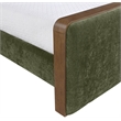 Meridian Furniture Dalton Green Fabric Upholstered Queen Bed