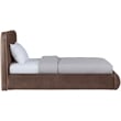 Meridian Furniture Tempo Brown Velvet Upholstered Twin Bed