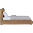 Meridian Furniture Tempo Saddle Velvet Upholstered Twin Bed