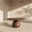Meridian Furniture Canyon Natural Mango Wood Coffee Table