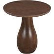 Meridian Furniture Canyon Brown Mango Wood End Table