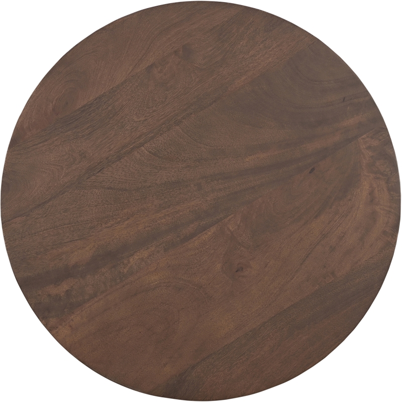 Meridian Furniture Canyon Brown Mango Wood End Table