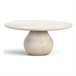 Meridian Furniture Canyon Natural Mango Wood Coffee Table