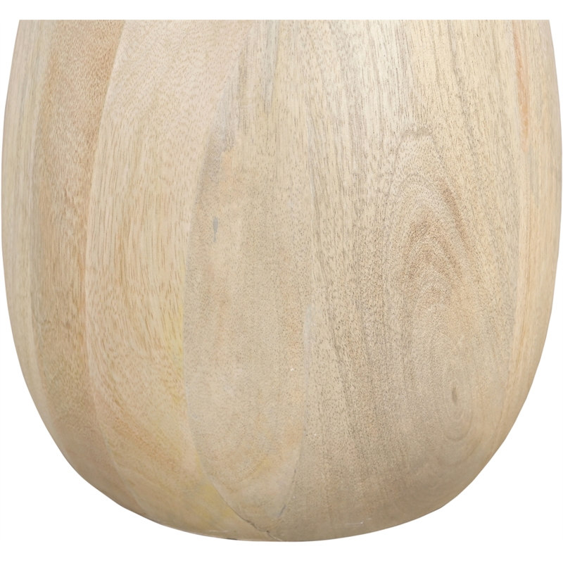Meridian Furniture Canyon Brown Mango Wood End Table