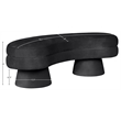 Meridian Furniture Zenna Black Velvet Upholstered Bench