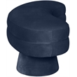 Meridian Furniture Zenna Navy Velvet Upholstered Bench