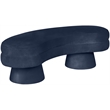 Meridian Furniture Zenna Navy Velvet Upholstered Bench