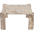 Meridian Furniture Ravello Beige Genuine Marble Coffee Table