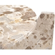 Meridian Furniture Soriano Beige Genuine Marble Coffee Table