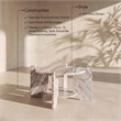 Meridian Furniture Soriano Brown Genuine Marble Coffee Table