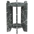 Meridian Furniture Soriano Green Genuine Marble End / Side Table
