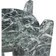 Meridian Furniture Soriano Green Genuine Marble End / Side Table