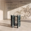 Meridian Furniture Soriano Green Genuine Marble End / Side Table