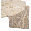 Meridian Furniture Vernazza Beige Genuine Marble Coffee Table