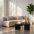 Meridian Furniture Vernazza Black Genuine Marble Coffee Table