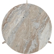 Meridian Furniture Vernazza Brown Genuine Marble Coffee Table