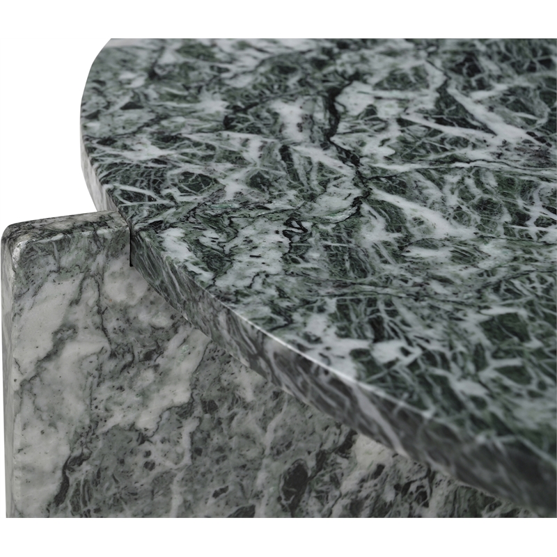 Meridian Furniture Vernazza Green Genuine Marble Coffee Table