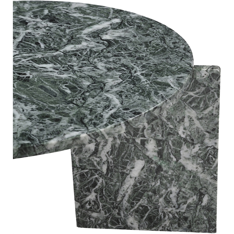 Meridian Furniture Vernazza Green Genuine Marble Coffee Table