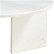 Meridian Furniture Vernazza White Genuine Marble Coffee Table