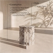 Meridian Furniture Vernazza Beige Genuine Marble End / Side Table