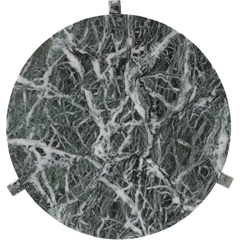 Meridian Furniture Vernazza Green Genuine Marble End / Side Table