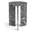 Meridian Furniture Vernazza Green Genuine Marble End / Side Table