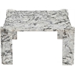 Meridian Furniture Ravello Alaska Genuine Marble Coffee Table