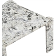 Meridian Furniture Ravello Alaska Genuine Marble Coffee Table