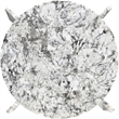 Meridian Furniture Soriano Alaska Genuine Marble Coffee Table