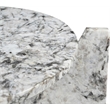 Meridian Furniture Soriano Alaska Genuine Marble Coffee Table