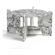 Meridian Furniture Soriano Alaska Genuine Marble Coffee Table