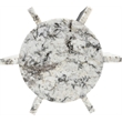 Meridian Furniture Soriano Alaska Genuine Marble End / Side Table