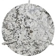 Meridian Furniture Vernazza Alaska Genuine Marble Coffee Table