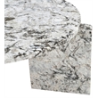 Meridian Furniture Vernazza Alaska Genuine Marble Coffee Table