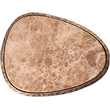 Meridian Furniture Gild Beige Genuine Marble Top End / Side Table