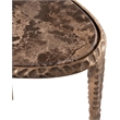 Meridian Furniture Gild Brown Genuine Marble Top End / Side Table