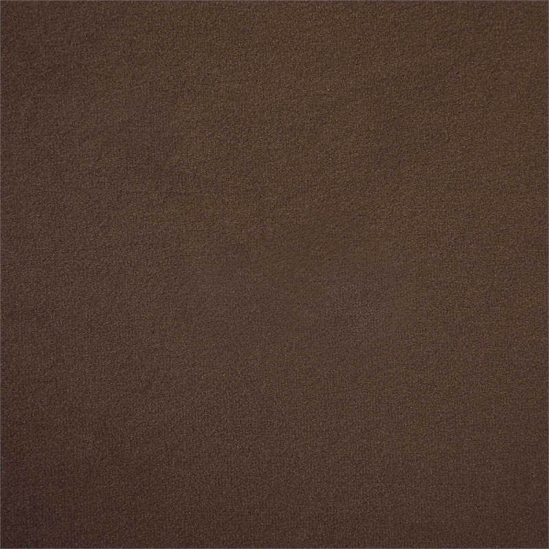 Meridian Furniture Wren Brown Velvet Performance Fabric Coffee Table