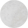 Meridian Furniture Helix White Genuine Marble Top End / Side Table