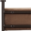 Meridian Furniture Monarch Brown Velvet Upholstered Counter Stool (Set of 2)