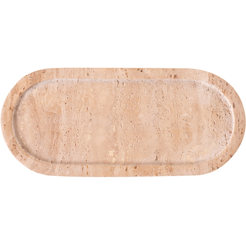 Meridian Furniture Vanta Travertine Travertine 2pc. Tray