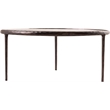 Meridian Furniture Evren Glass Top And Aluminum Base Coffee Table