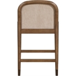 Meridian Furniture Cambria Beige Fabric Counter Stool
