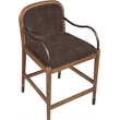 Meridian Furniture Cambria Brown Fabric Counter Stool