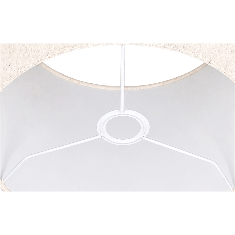 Meridian Furniture Opaline Green Genuine Marble And Linen Textured Table Lamp